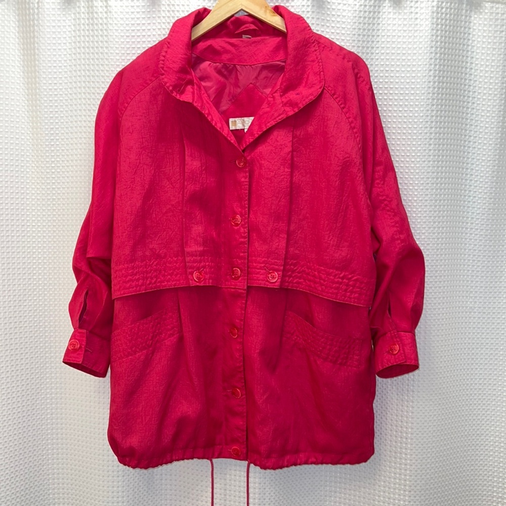 Petites Architect button down windbreaker size petite Medium